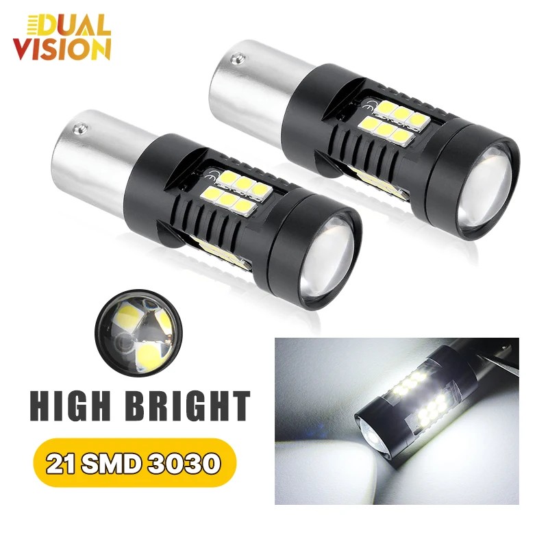 2x Canbus Led ���� ���� ���� 1156 BA15S P21W 1157 BAY15D 7440 7443 W21W 3030 21SMD ���� ���õ� ������ �극��ũ ����Ʈ ���